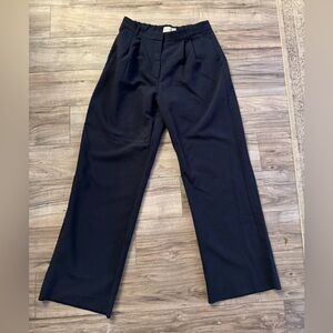Abercrombie & Fitch Women's Navy Trousers